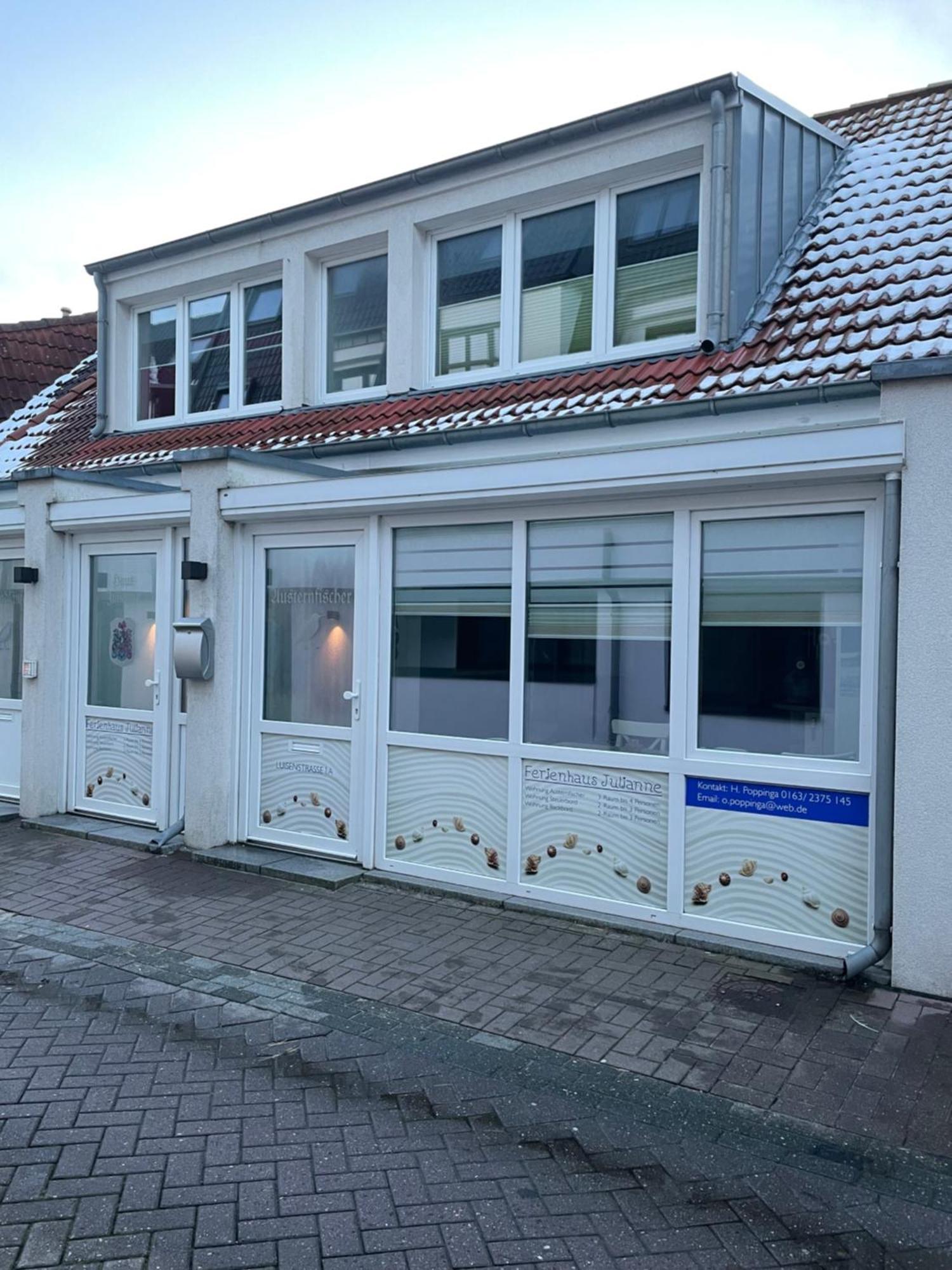 Haus Julianne, Wohnung Backbord, Familie Poppinga Norderney Eksteriør bilde